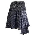 Load image into Gallery viewer, Dodo Bar Or Black / Silver Crystal Embellished Silk Skirt
