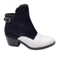 Load image into Gallery viewer, Alexander Wang White / Black Leather and Calf Hair Boots

