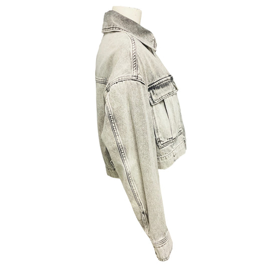 Iro Mixed Grey Alessio Denim Trucker Jacket