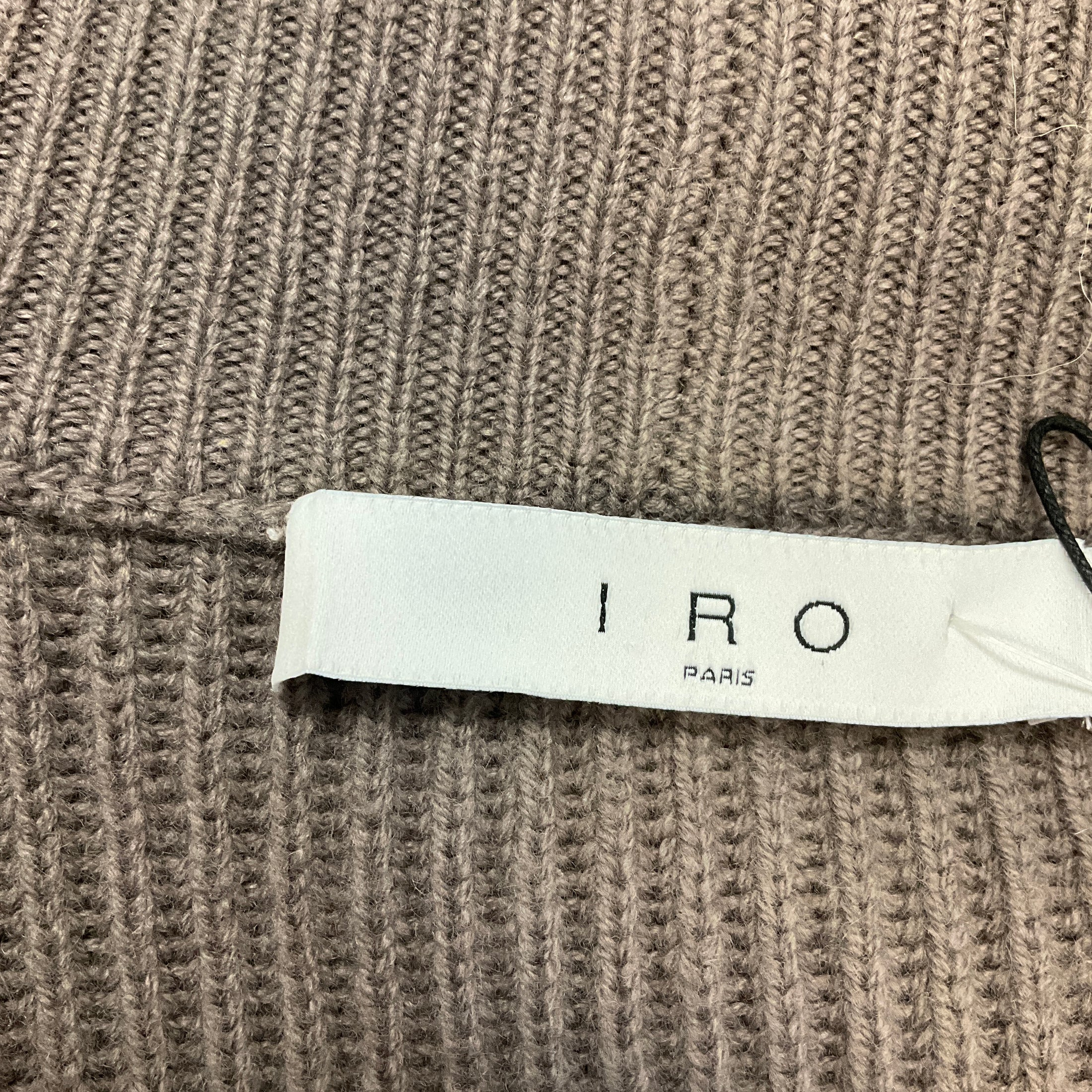 Iro Ash Brown Celya Cardigan Sweater