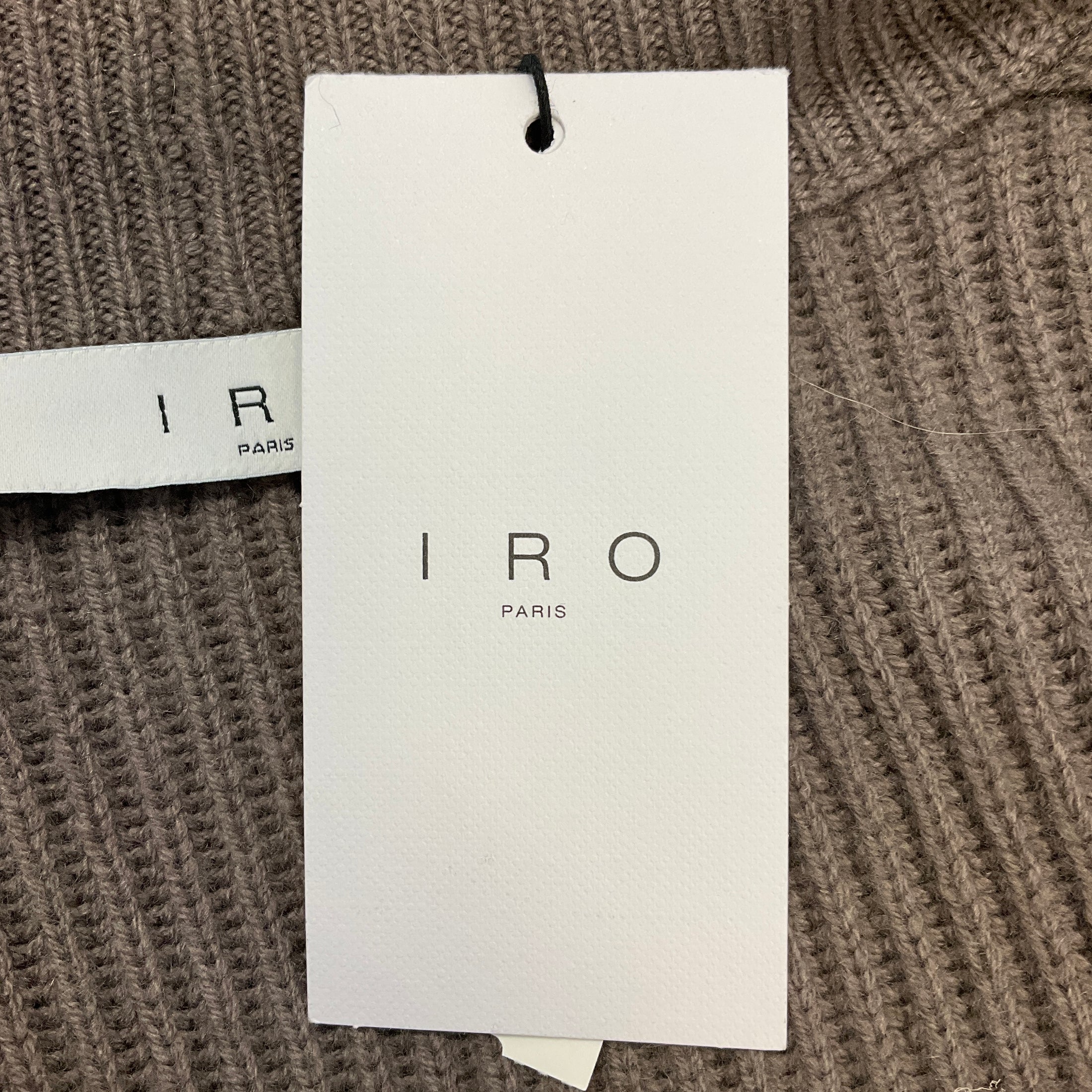 Iro Ash Brown Celya Cardigan Sweater