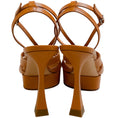 Load image into Gallery viewer, Casadei Natural Leather Tiffany Platform Sandals
