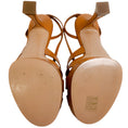 Load image into Gallery viewer, Casadei Natural Leather Tiffany Platform Sandals
