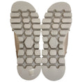 Load image into Gallery viewer, Pedro Garcia White Gold Lame Leather Reme Sandals
