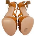 Load image into Gallery viewer, Casadei Natural Leather Tiffany Platform Sandals
