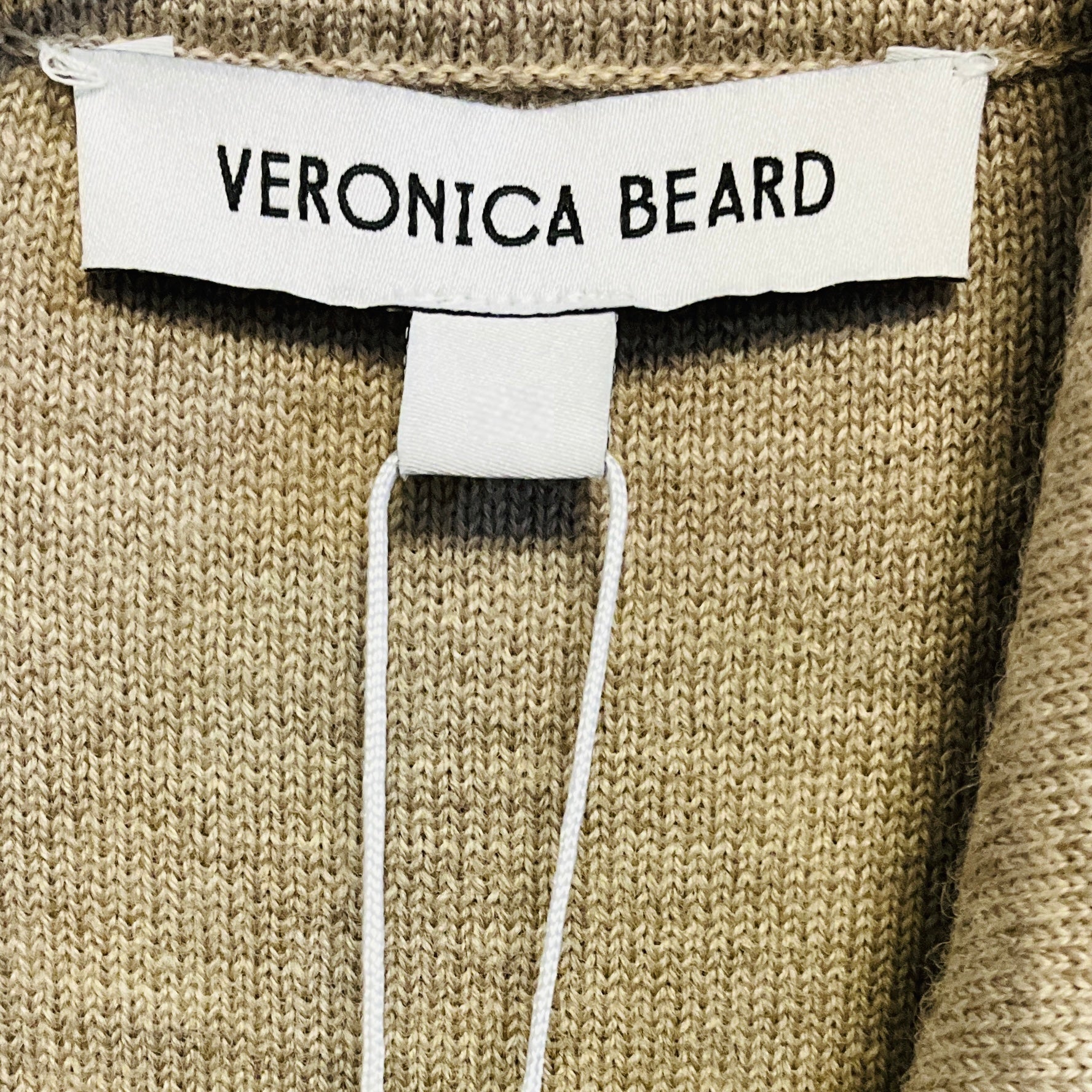 Veronica Beard Oatmeal Melange Madden Knit Dress