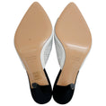Load image into Gallery viewer, Gia Borghini Black / Silver Perni Strass Mules
