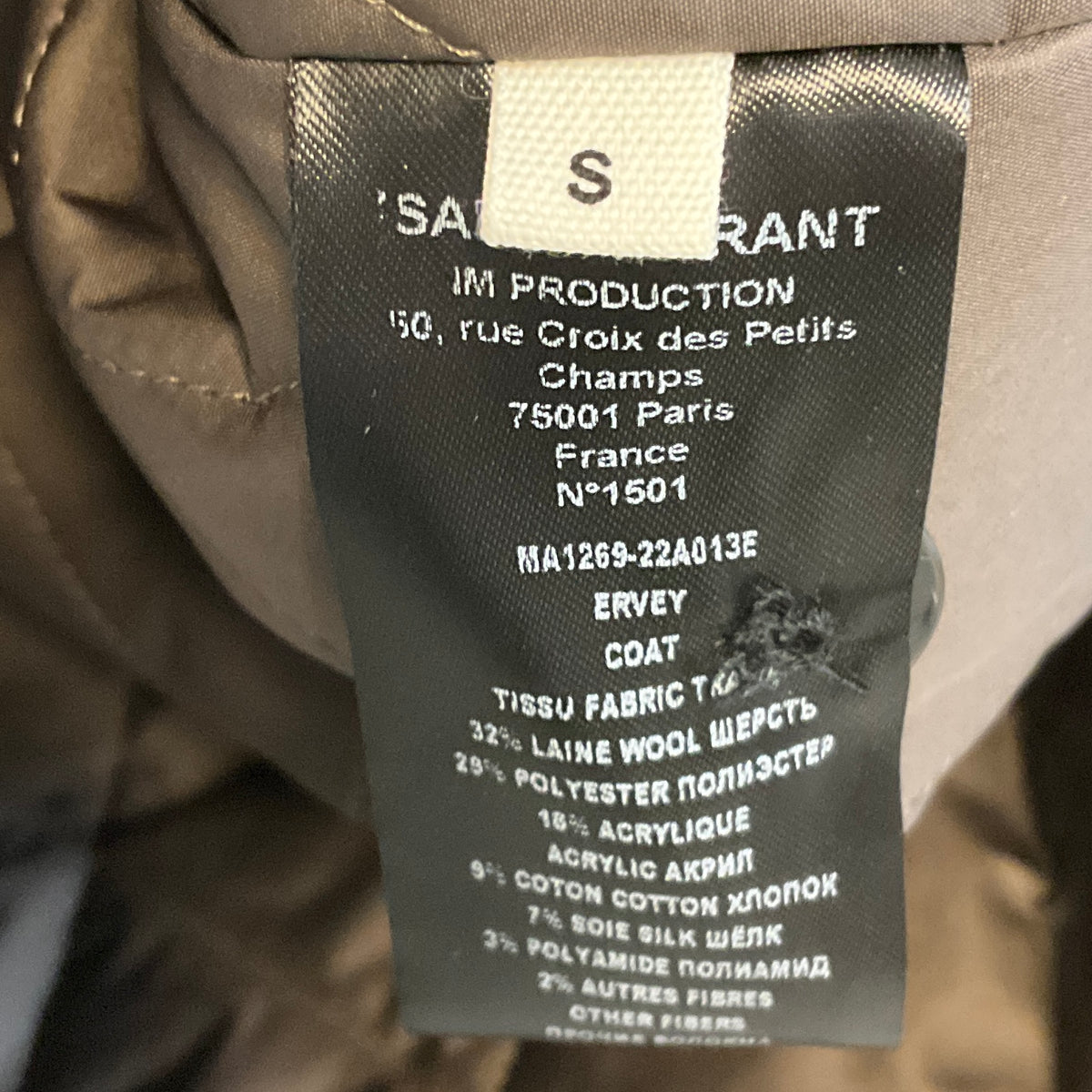 Isabel Marant Etoile Ecru Ervey Checked Padded Jacket