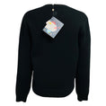 Load image into Gallery viewer, Loewe Black Wool Knit Cardigan Sweater with Pin Embellishments
