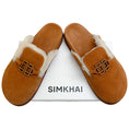 Load image into Gallery viewer, Simkhai Chestnut Suede Shealing Mila Clogs
