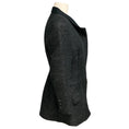 Load image into Gallery viewer, Issey Miyake Black Textured Two Button Blazer Jacket
