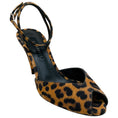 Load image into Gallery viewer, Casadei Cheeta Print Peep Toe Ankle Strap Malesia Pumps

