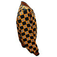 Load image into Gallery viewer, Burberry Men's Deep Orange Brookland Checkerboard Bomber Jacket
