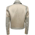 Load image into Gallery viewer, Helmut Lang Grey Mixed Leather Moto Jacket
