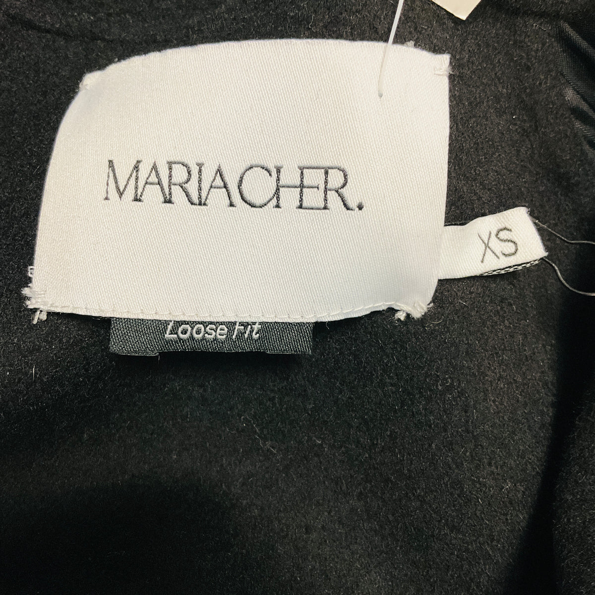 Maria Cher Black Rhoads Nia Coat