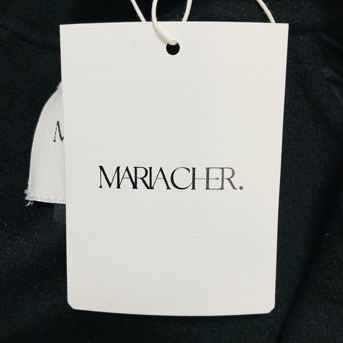 Maria Cher Black Rhoads Nia Coat