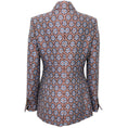 Load image into Gallery viewer, Etro Brown / Blue Abstract Floral Jacquard Blazer
