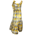 Load image into Gallery viewer, Silvia Tcherassi Brownea Yellow Multi Printed Silk Midi Dress
