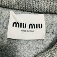 Load image into Gallery viewer, Miu Miu Grey Wool Knit Cardigan Jacket
