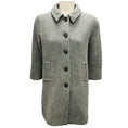 Load image into Gallery viewer, Miu Miu Grey Wool Knit Cardigan Jacket
