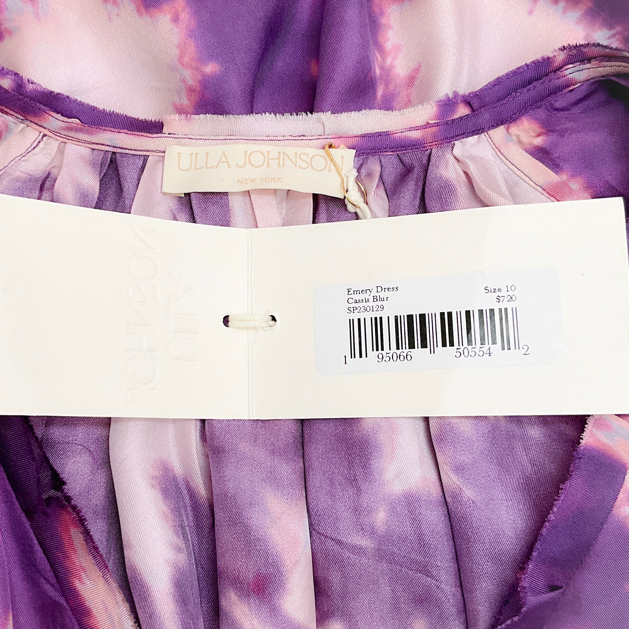 Ulla Johnson Cassis Blur Emery Dress