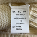 Load image into Gallery viewer, Sa Su Phi Ivory Long Sleeved Cashmere Knit Turtleneck Sweater
