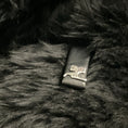 Load image into Gallery viewer, Courreges Black Asymmetric Lamb Shearling Fur and Lambskin Leather Jacket
