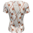 Load image into Gallery viewer, Hermes White / Brown Clic Clac Tee Shirt
