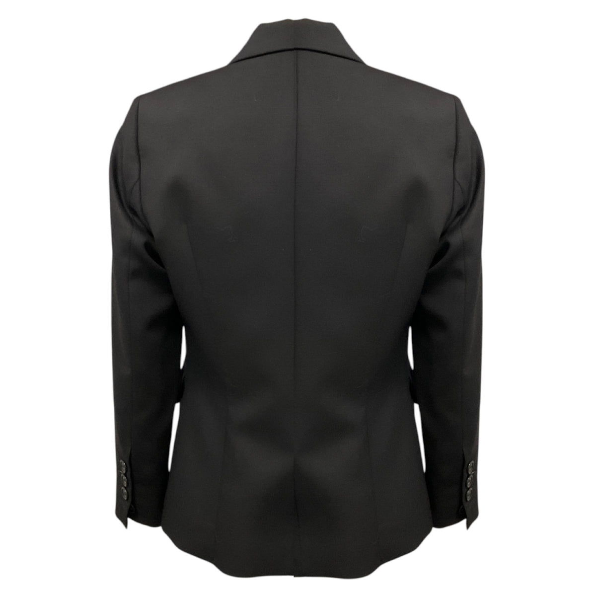 Nili Lotan Black Tailored Three Button Wool Jacket