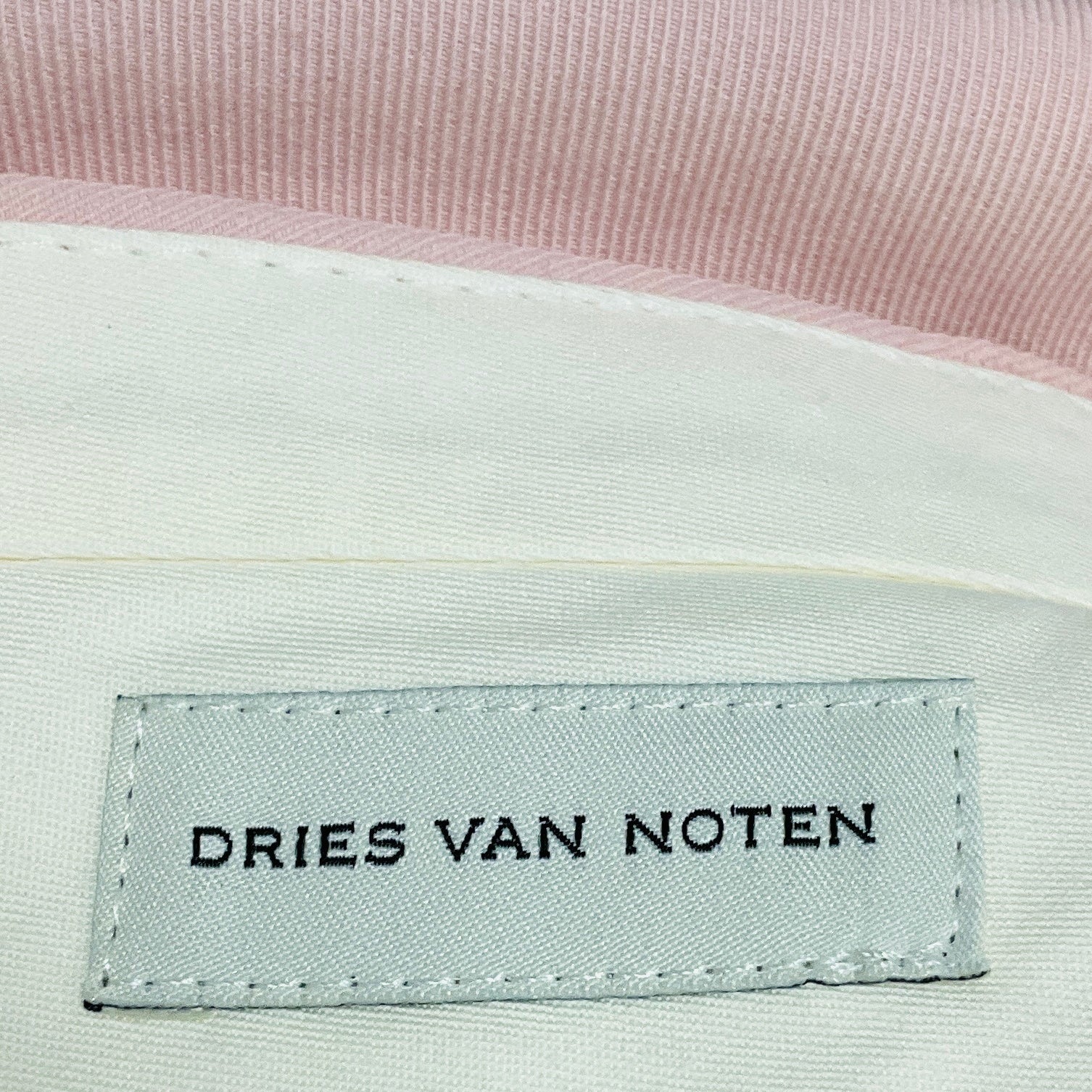 Dries Van Noten Light Pink Wool Pants / Trousers
