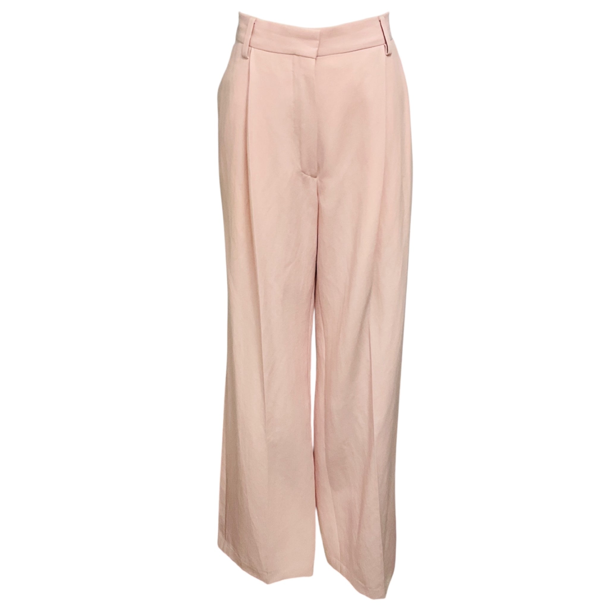 Dries Van Noten Light Pink Wool Pants / Trousers