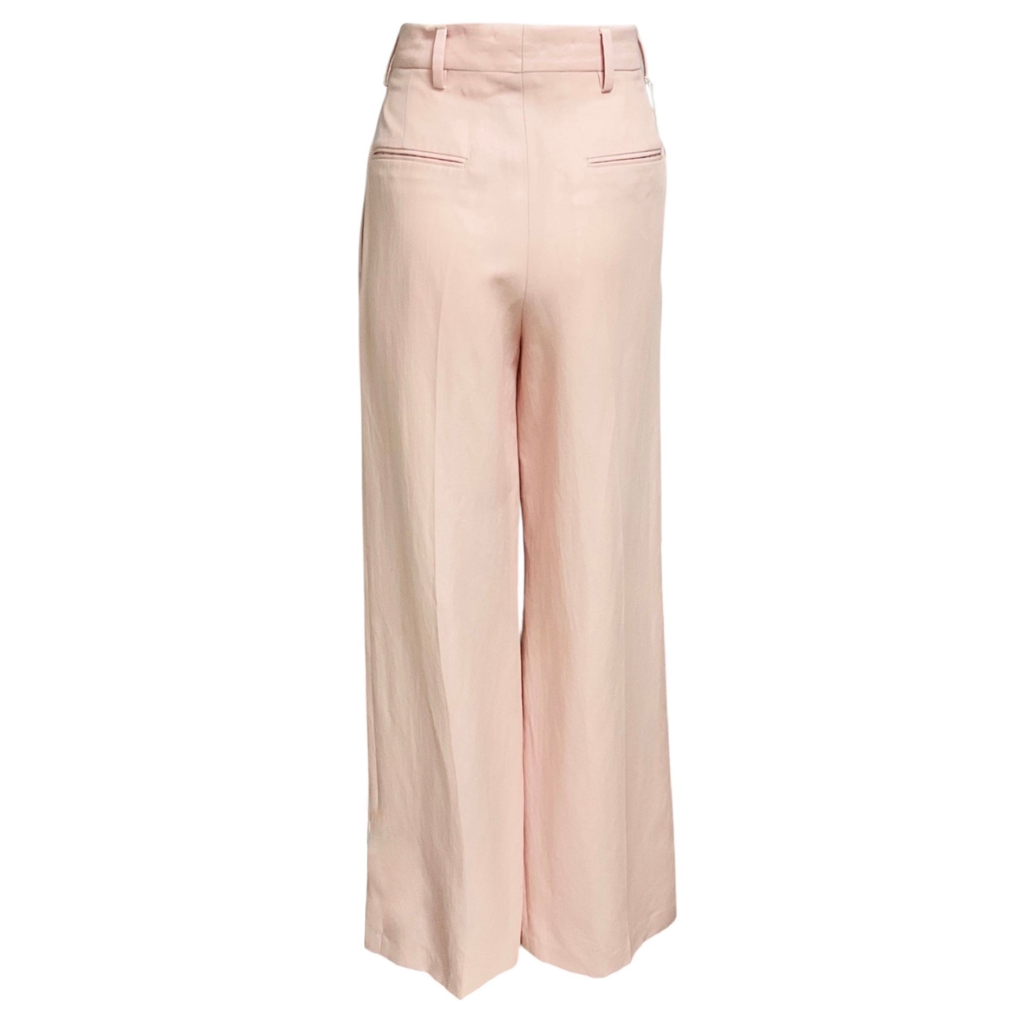 Dries Van Noten Light Pink Wool Pants / Trousers