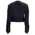 Load image into Gallery viewer, The Row Black Saori Full Zip Silk Lined Technical Stretch Jacket
