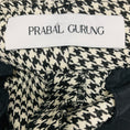 Load image into Gallery viewer, Prabal Gurung Black / White Houndstooth Pants with Belt
