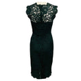 Load image into Gallery viewer, Valentino Dark Green Lace Midi Dress
