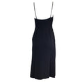 Load image into Gallery viewer, Moschino Black Sleeveless Crepe Midi Dress
