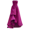 Load image into Gallery viewer, Oscar de la Renta Purple Fall 2009 Strapless Silk Taffeta Gown / Formal Dress
