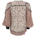 Load image into Gallery viewer, Ulla Johnson Cream / Purple Colette Blouse
