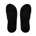 Load image into Gallery viewer, Antonelli Firenze Black Lambskin Leather Cross Strap Platform Slide Sandals
