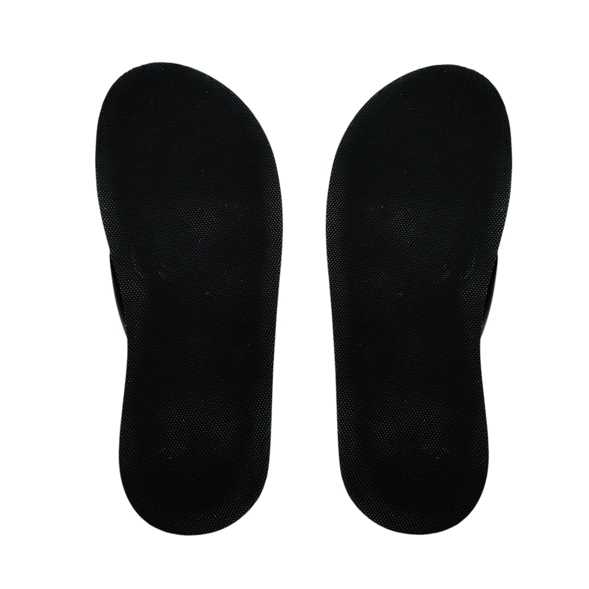 Antonelli Firenze Black Lambskin Leather Cross Strap Platform Slide Sandals