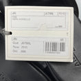 Load image into Gallery viewer, Antonelli Firenze Black Lambskin Leather Cross Strap Platform Slide Sandals
