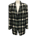 Load image into Gallery viewer, Veronica Beard Black Multi Crispin Coat
