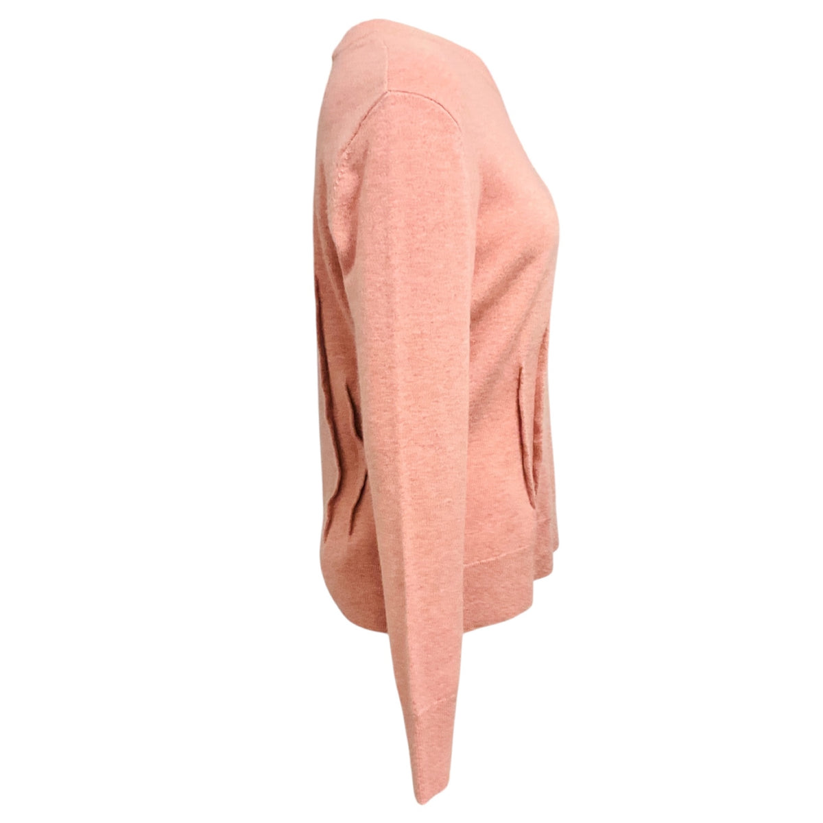 Altuzarra Blush Pink Long Sleeved Cashmere Knit Pullover Sweater
