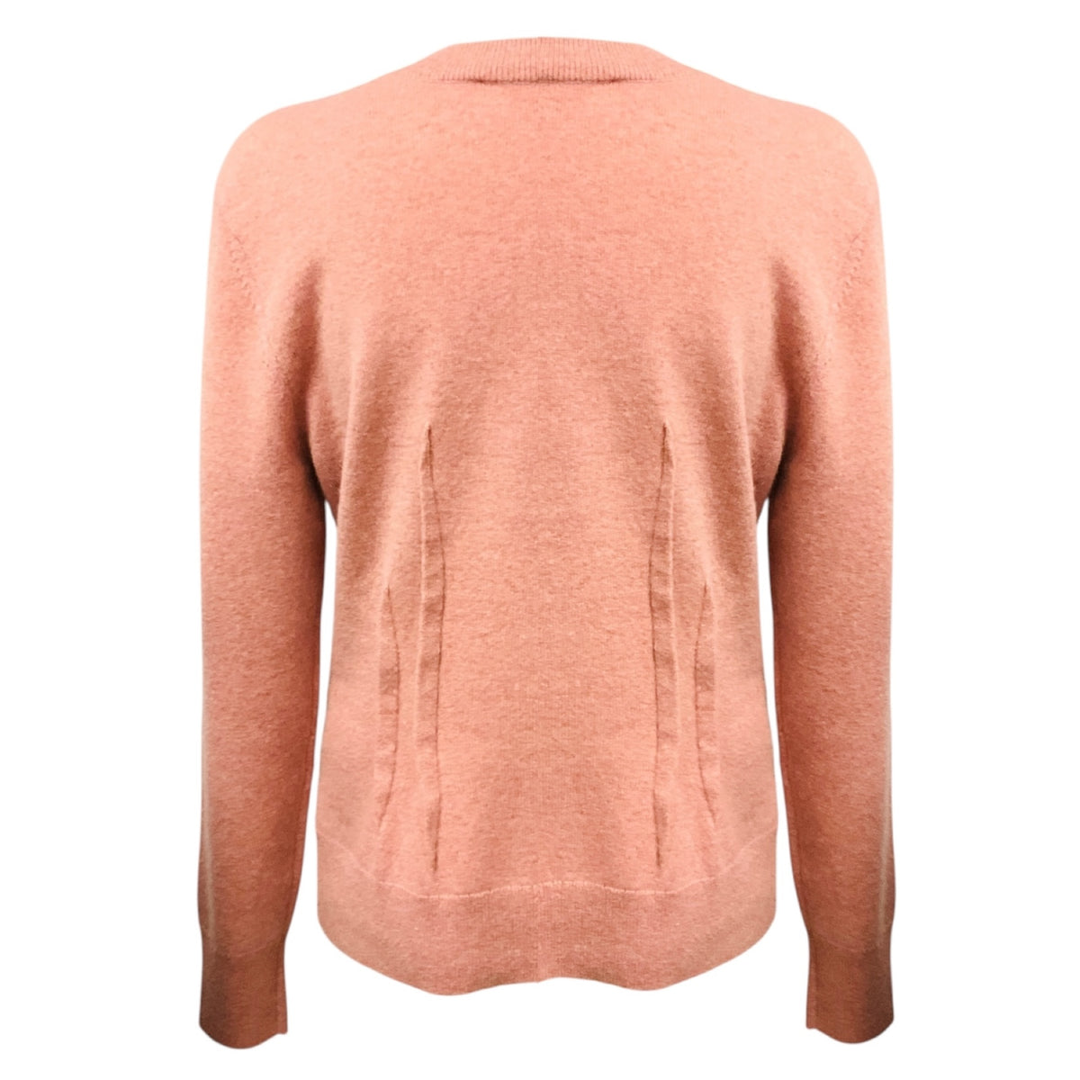 Altuzarra Blush Pink Long Sleeved Cashmere Knit Pullover Sweater