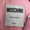 Load image into Gallery viewer, Moschino Couture Pink / Silver Zipper Detail Sleeveless Crepe Dress
