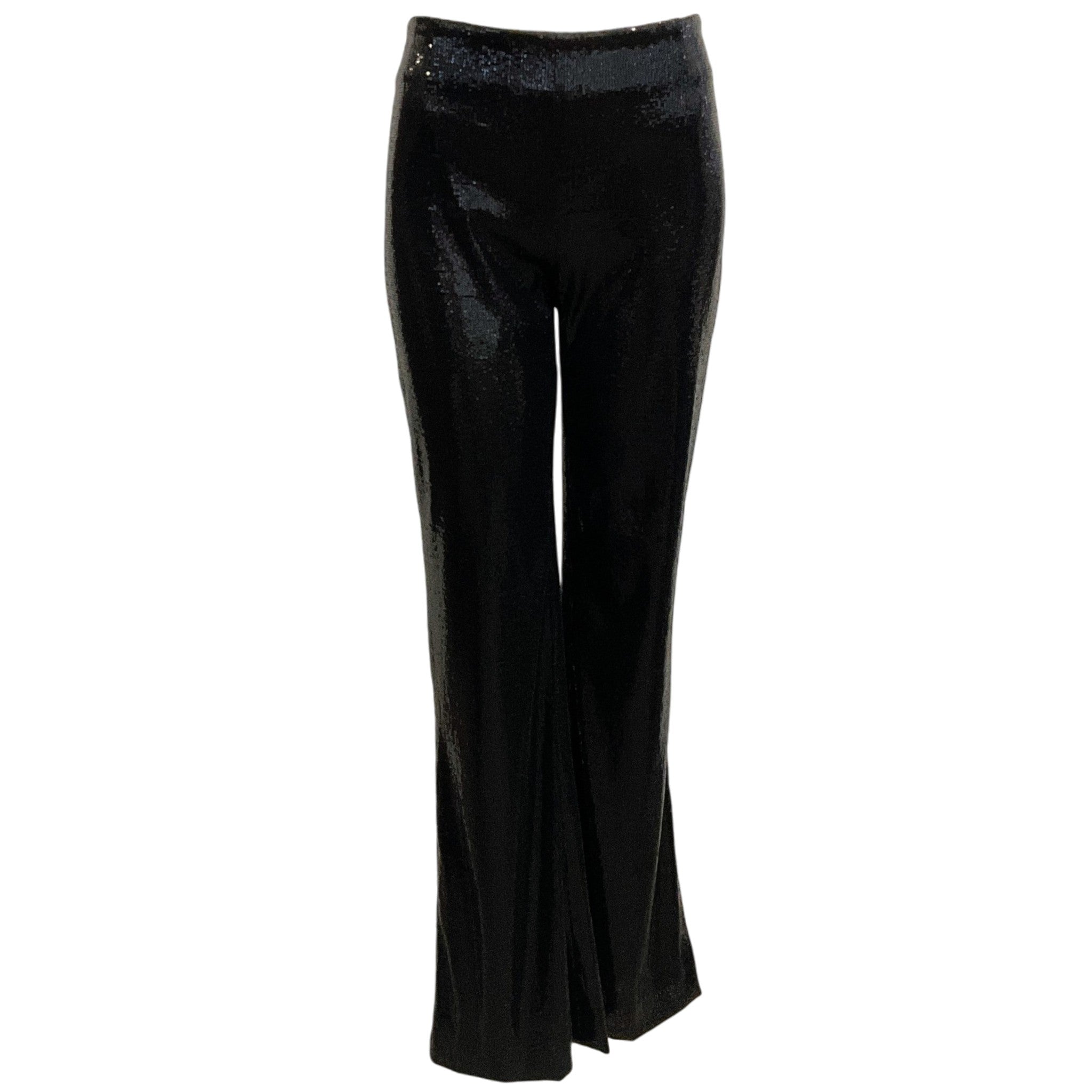 Galvan London Black Sequined Pants
