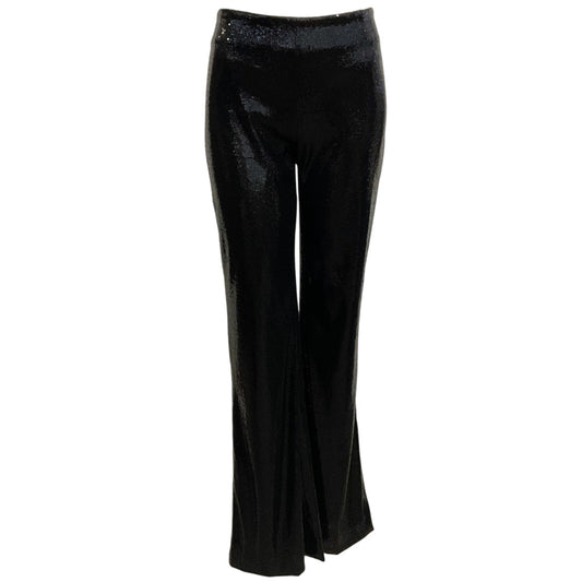 Galvan London Black Sequined Pants
