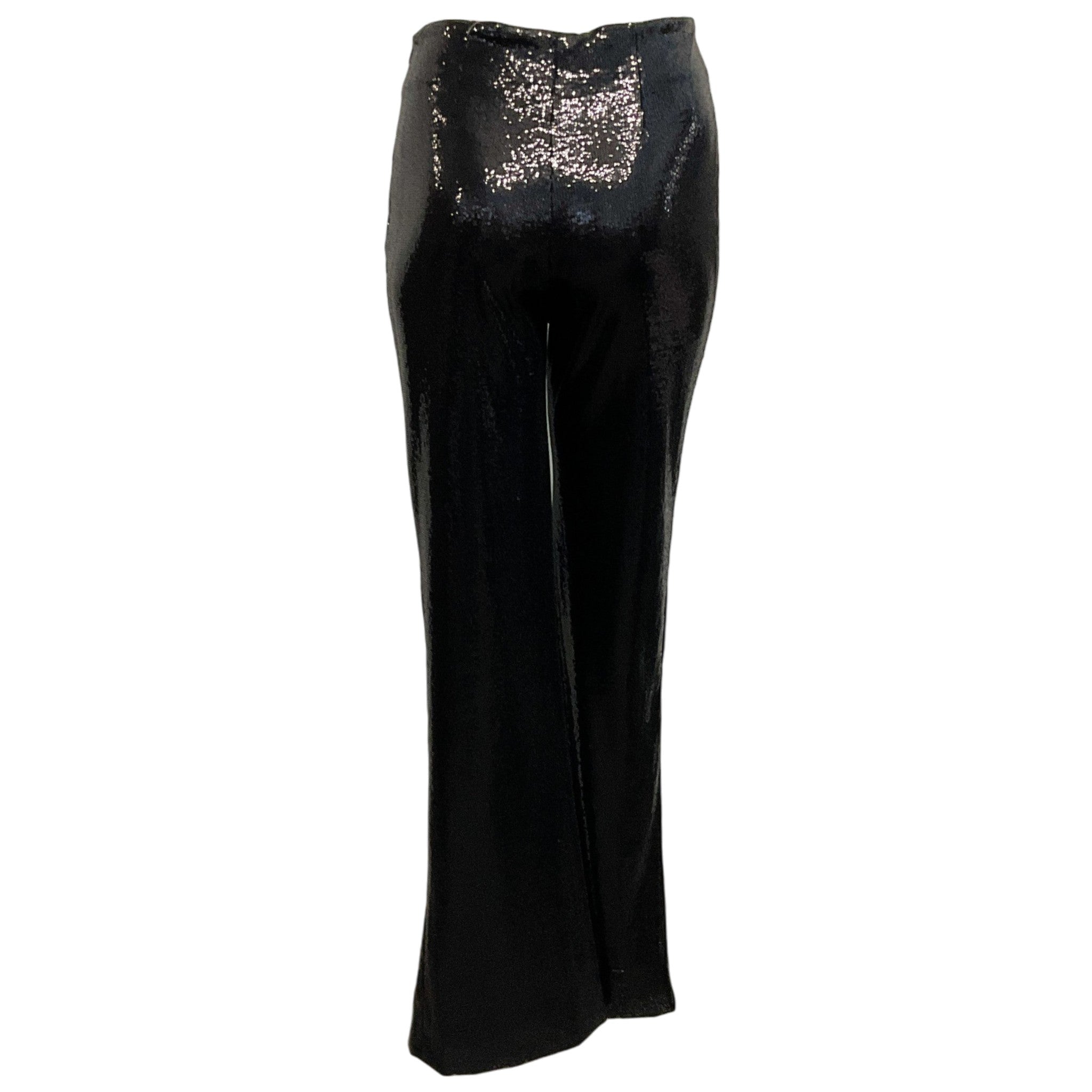 Galvan London Black Sequined Pants
