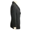 Load image into Gallery viewer, The Row Charcoal Grey Two Button Wool Jacket
