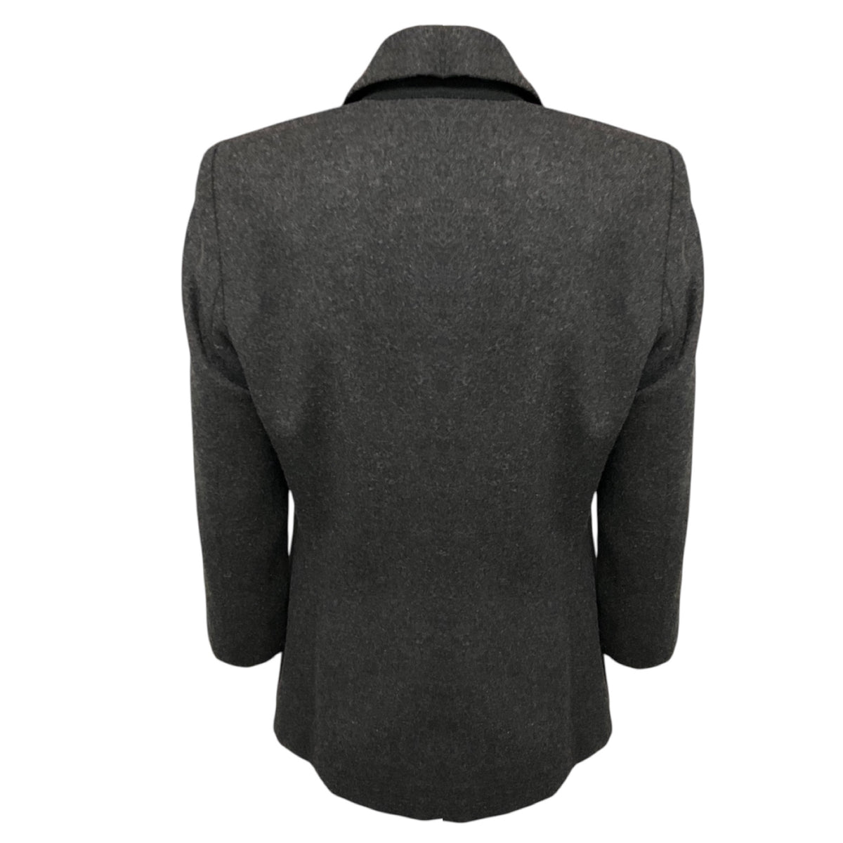 The Row Charcoal Grey Two Button Wool Jacket